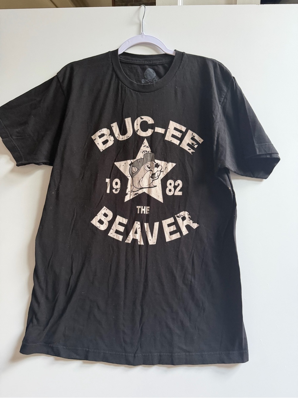 Buc-ee's The Beaver Graphic Short Sleeve T-Shirt - Black